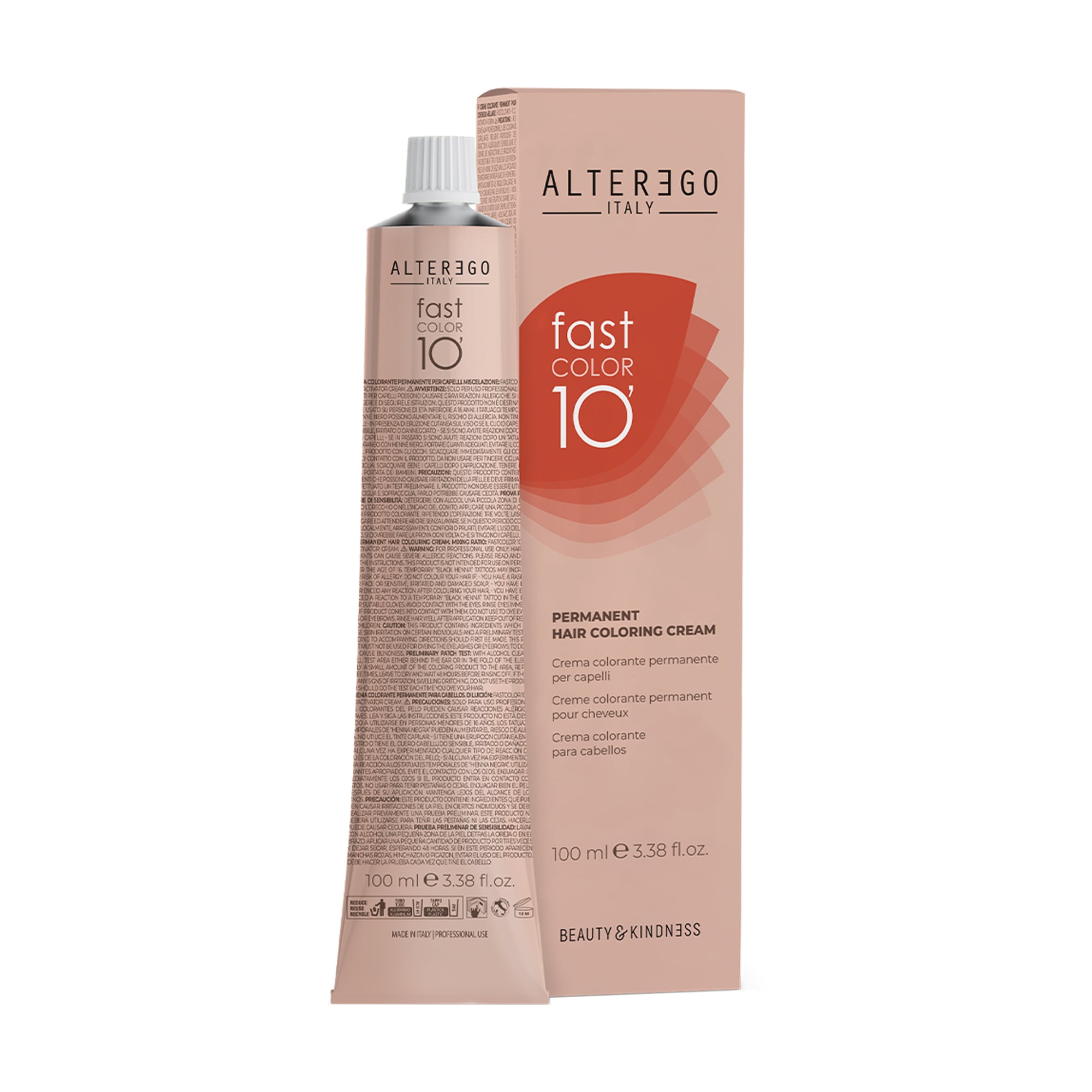 Уцінка! Перманентна крем-фарба для волосся Alter Ego Fast Color 10 Permanent Hair Coloring Cream 6/3, 100 мл